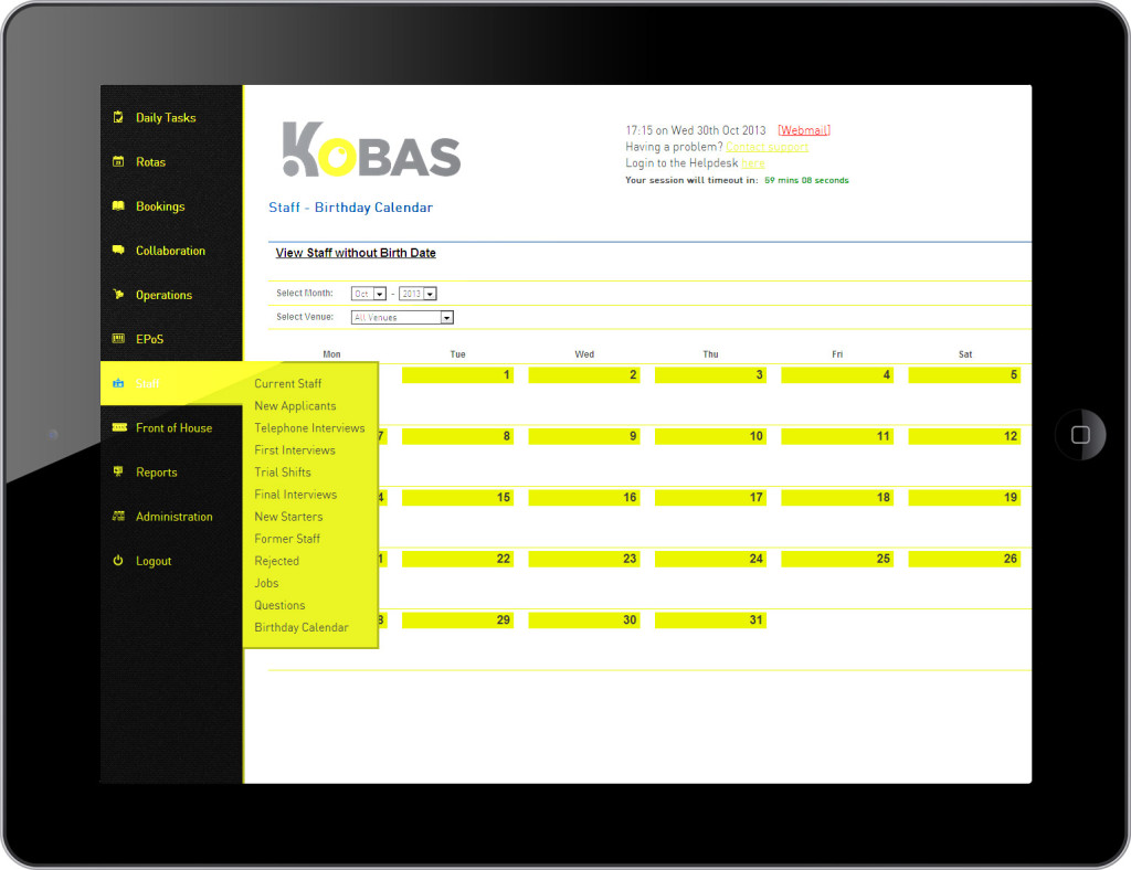 Expanded mode new-nav-ipad