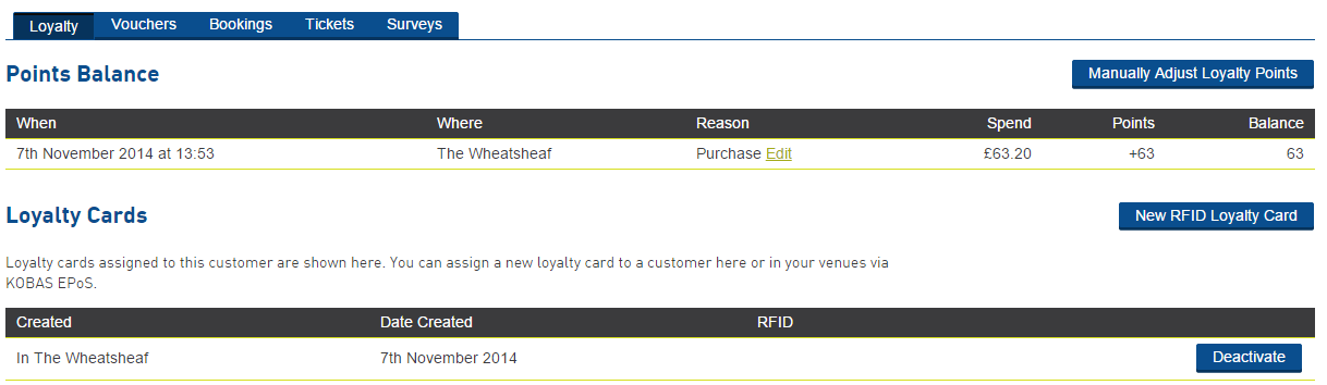 Cloud customer profile